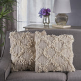 Handcrafted Boho Fabric Pillows - NH256103
