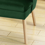 Mid Century Modern Velvet Accent Chair - NH630403