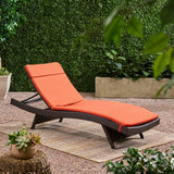 Outdoor Water Resistant Chaise Lounge Cushion - NH779003