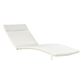 Outdoor Water-Resistant Fabric Chaise Lounge Cushions (Set of 2) - NH424612