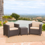 2-Seater Outdoor Chat Set with Side Table - NH686003