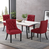 Hourglass Fabric Dining Chairs (Set of 4) - NH287213