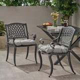 Outdoor Dining Chair with Cushion (Set of 2) - NH811013