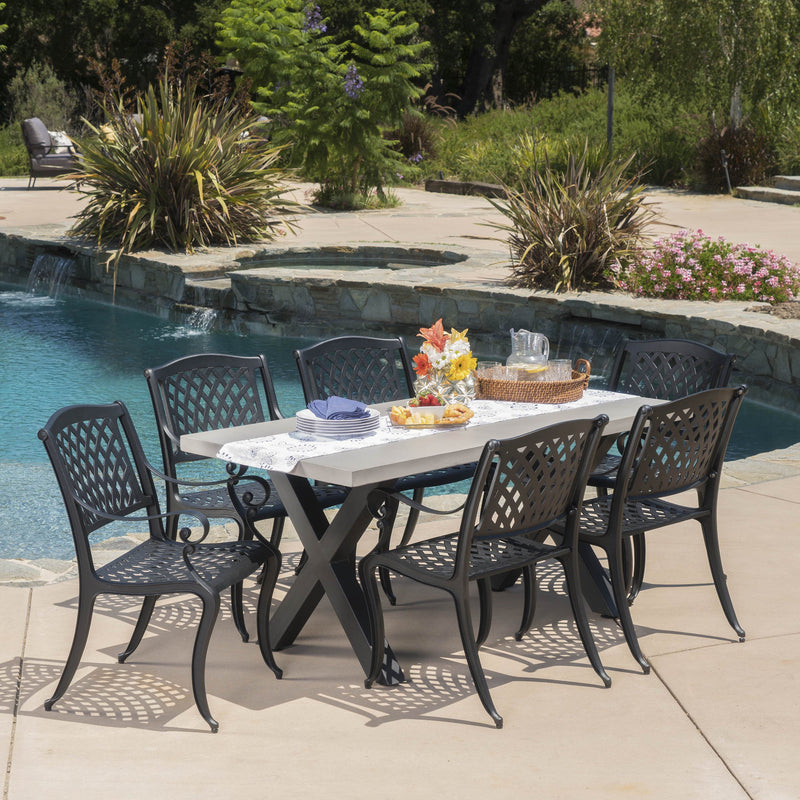 Outdoor 6 Seater Dining Set - NH230103