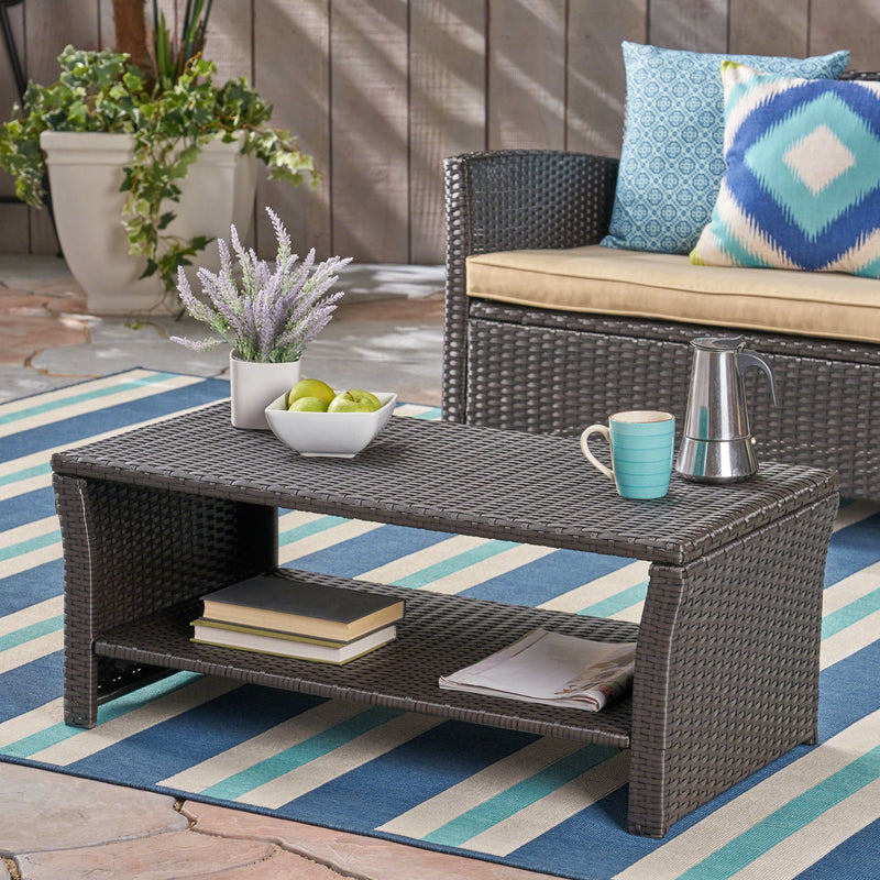 Outdoor Wicker Coffee Table - NH009503