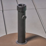 Outdoor 55 lbs Circular Concrete Umbrella Base - NH323932