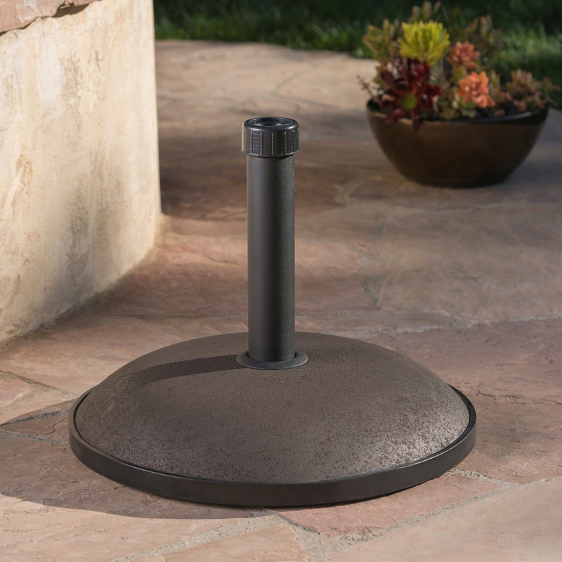 Outdoor 66 lbs Circular Concrete Umbrella Base - NH133932