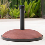 Outdoor 66 lbs Circular Concrete Umbrella Base - NH014003