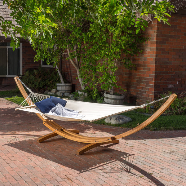Outdoor Hammock w/ Wooden Base - NH863992