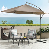 Outdoor Cantilever Patio Canopy Waterproof Umbrella - NH880592