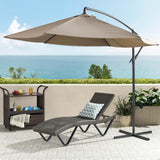 Outdoor Cantilever Patio Canopy Waterproof Umbrella - NH880592