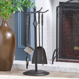 Iron Fireplace Tool Set - NH265013