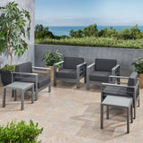 Outdoor 4 Seater  Club Chair and Table Set - NH975903