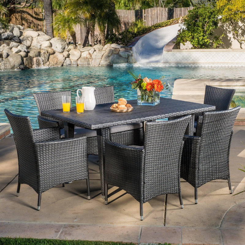 Outdoor 7pc Grey Dining Set - NH686692