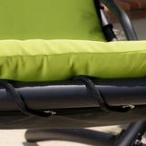 Outdoor Hanging Chair with Green Cushion - NH608592