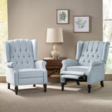 Contemporary Tufted Fabric Recliner (Set of 2) - NH162213
