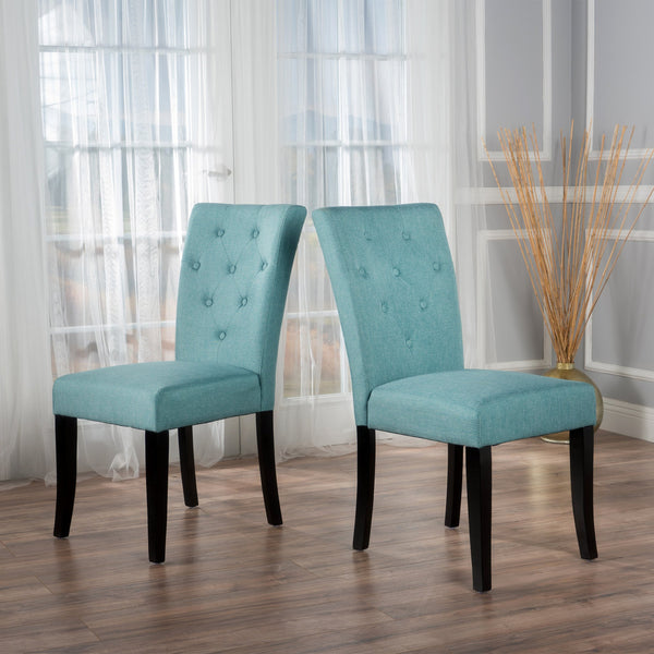 Blue Fabric Dining Chair (Set of 2) - NH493892