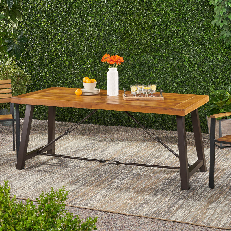 Modern Industrial Dining Table - NH852213