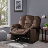 Fabric Glider Recliner Club Chair - NH506692