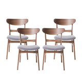 Mid-Century Modern Dining Chairs (Set of 4) - NH297213
