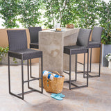 Outdoor Wicker 30-Inch Barstools - NH731503