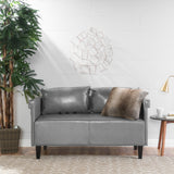 Leather Loveseat Settee - NH529992