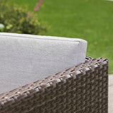 Outdoor Wicker 5Pc Dining Set w/ Water Resistant Cushions - NH798003
