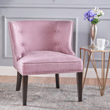 Fabric Wingback Accent Chair - NH652103