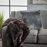 Faux Fur Pillows and Throw Blanket Combo (Set of 3) - NH821303