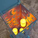Outdoor Iron Cutout Lantern - NH962403
