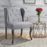 Modern Fabric Wingback Chair - NH558992