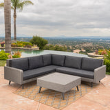 Outdoor Wicker Sofa Set with Water Resistant Cushions - NH877003