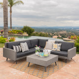 Outdoor Wicker Sofa Set with Water Resistant Cushions - NH877003
