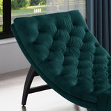 Tufted New Velvet Chaise Lounge - NH465203