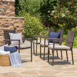 Outdoor Dining Chairs with Water Resistant Cushions (Set of 4) - NH528003