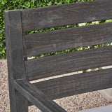 Outdoor 6-Seater Acacia Wood Dining Set - NH905603