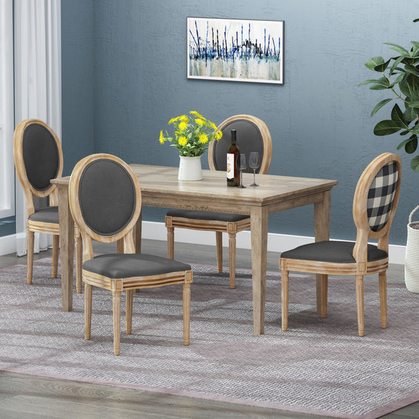 French Country Dining Chairs (Set of 4) - NH008213