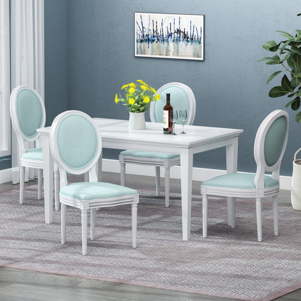 French Country Dining Chairs (Set of 4) NH008213 Noble House Furniture