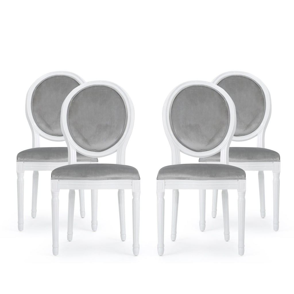 French Country Dining Chairs (Set of 4) NH008213 Noble House Furniture