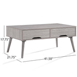 Mid Century Modern Finished Fiberboard Coffee Table - NH283203