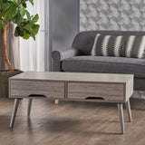 Mid Century Modern Finished Fiberboard Coffee Table - NH283203