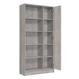 Mid Century Modern 5-Shelf Bookcase - NH982303
