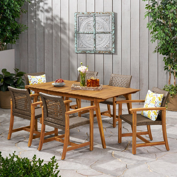 Outdoor 6 Seater Dining Set - NH533013