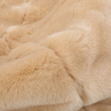 Modern 3 Foot Faux Fur Bean Bag (Cover Only) - NH573313