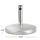 50lbs Stainless Steel Round Umbrella Base - NH414003
