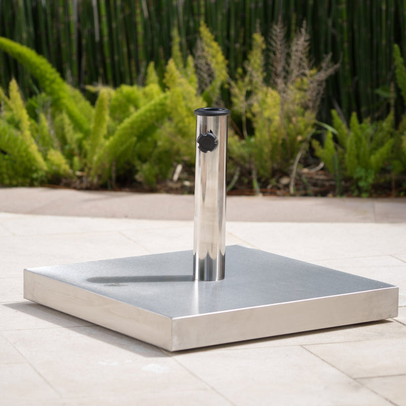 66lbs Stainless Steel Square Umbrella Base - NH514003