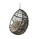 Indoor/Outdoor Hanging Teardrop / Egg Chair (Stand Not Included) - NH495213