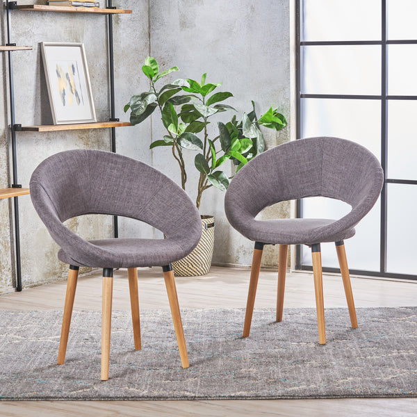 Fabric Modern Dining Chair (Set of 2) - NH002103