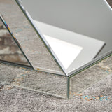 Mirrored Z Shaped Side Table - NH668103