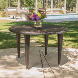 Outdoor Round Wicker Dining Table - NH731103